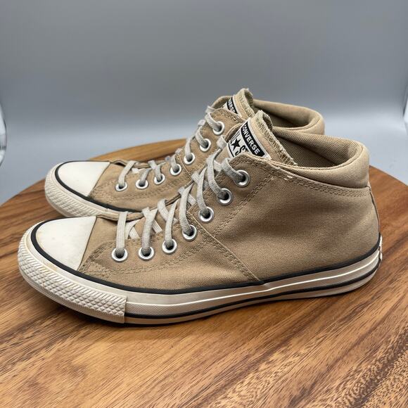 Converse Chuck Taylor All Star Malden Street Mid Shoes Womens 9 Taupe Brown - Picture 3 of 8